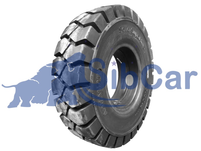 Шина цельнолитая с буртом 18х7-8/4.33 (OB503) АДВАНС Easi-Fit