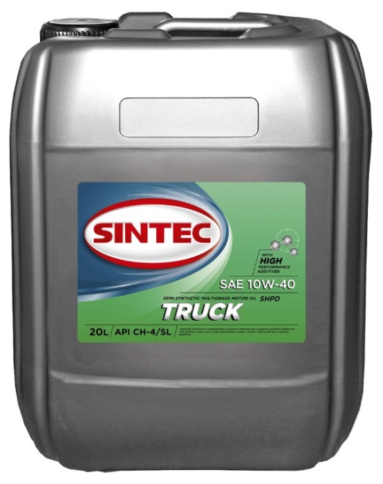 Масло моторное SINTEC TRUCK SAE 10W-40 API CH-4/SL
